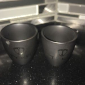 Tyku Black Ceramic Shot Glass Set